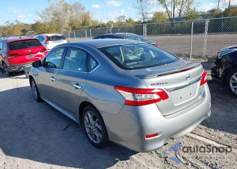 2013 Nissan Sentra Sr из США, поврежденный, VIN 3N1AB7AP7DL622917